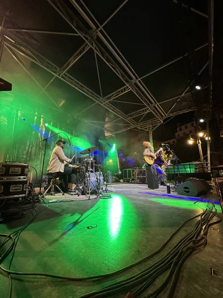 Scène mobile de 60 m2 pour le Festival Alternatiba à Marseille