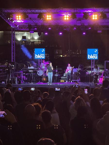 Scène flottante et grill scénique pour le France Bleu Live La Ciotat 2024