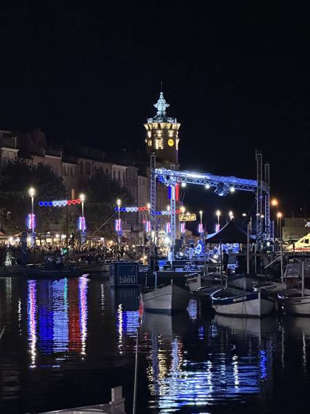 Scène flottante et grill scénique pour le France Bleu Live La Ciotat 2024