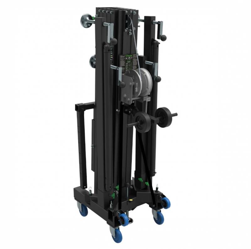Pieds KUSAR K57, hauteur 7M, 500 à 1200 Kg