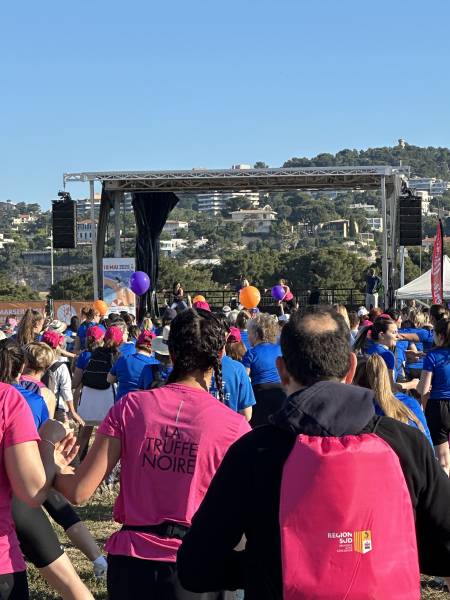 Notre scène mobile 60M2 sur la Marseillaise des Femmes 2025 à Marseille