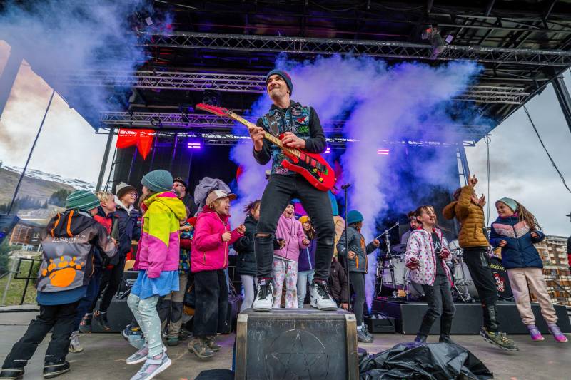 Scène mobile 120M2 à Orcières Merlette